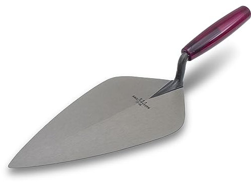 Marshalltown 34P12 12-inch Brick Trowel Wide London - Plastic Handle