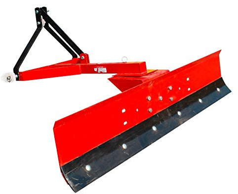 DEMA Planierschild 180 cm - Gräter, Planierschieber, Räumschild - Robust, Stabil, Vielseitig - Für Traktor, Schlepper, Landwirtschaft, Bau, Garten