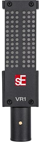 SE ELECTRONICS VR1 Passive Ribbon Microphone with Full 20Hz-18kHz Frequency Response - Classic Ribbon Mic for Acoustic Guitar, Guitar Cabinets, Drums, Acoustic Instruments, Vocals & More