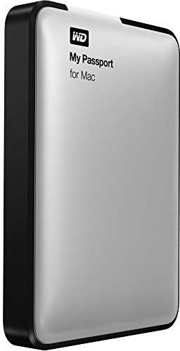 WD My Passport WDBLUZ0010BSL-NESN - Disco Duro Externo portátil (1 TB, USB 3.0, para Mac)