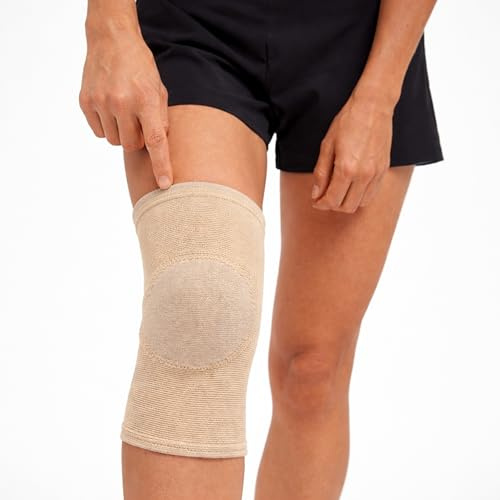 Orthotix Orliman Medium 36–41 cm – Elastic Knee Support | Medical-Grade Compression Sleeve for Arthritis & Joint Pain Relief – Breathable, Bilateral, Easy Pull-On