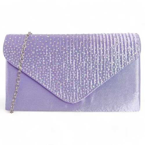 fi9® LADIES DIAMANTE BLING PARTY PROM BRIDAL EVENING CLUTCH VÄSKA Handväska