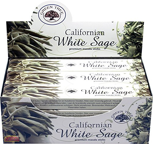 Belladecora Räucherstäbchen Green Tree White Sage - 6 Packungen