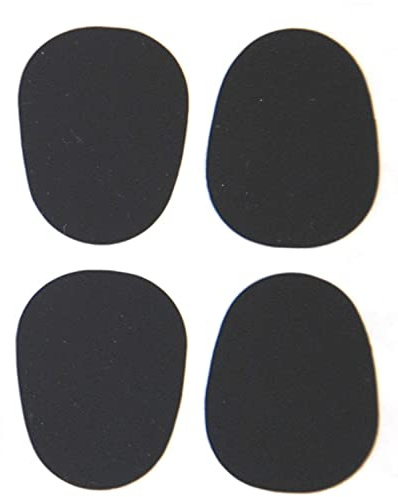 Bissgummis für Saxophon & Klarinette - 8 Soundman Bissplatten 0,4 mm Ausführung: Schwarz Dünn
