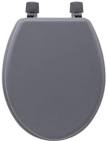 ABATTANT WC BOIS - GRIS