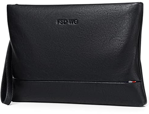 FSD.WG Herren-Clutch, Handtasche, 30,5 cm, große Handtasche, große Clutch-Geldbörse