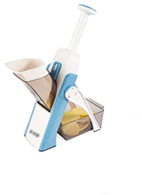 RHSH Cortador de Patatas Cortador Vegetal Multifuncional Cocina de Cocina Potato rallado Frito fritos fritos Cortador de Vegetales Cortadores de Patatas Fritas (Color : F)