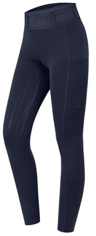Waldhausen Reitleggings Ella Glam, Nachtblau, Gr. 152
