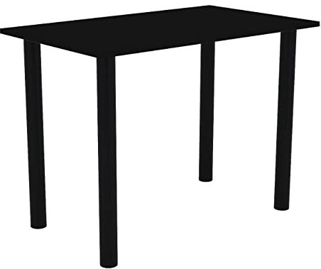 AKKE Esszimmertisch 90 cm x 40 cm Esstisch Kleiner Tisch Küchentisch Schreibtisch Dining Table Esszimmermöbel Schwarze Beine