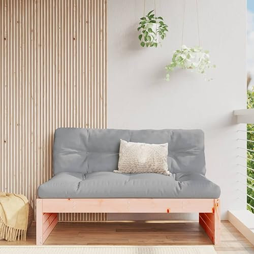 Homgoday Mellansoffa, 120 x 80 cm, massivt trä, douglasi, soffa, trädgårdssoffa, modulär soffa, lounge, loungesoffa, enkelsoffa, trädgårdsfåtölj, trädgårdsmöbler, trädgård, balkong, terrass
