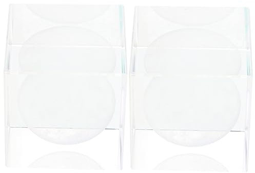 PRETYZOOM 2St Kristallverzierungen Ökosystem Schreibtischdekoration Buch Ornament Wohnkultur Desktop- Kristall Heimtextilien Mond schmücken Zubehör Briefbeschwerer 3d