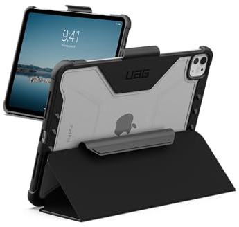 URBAN Armor Gear Plyo Hülle für iPad Pro 11 | Passgenau | Wake/Sleep Funktion | Eckenschutz | Erhöhter Rand | Stift-Halter | Magnetverschluss | Standfunktion
