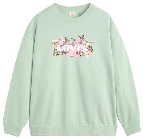 Levi's Plus Size Everyday Crew Felpa Donna