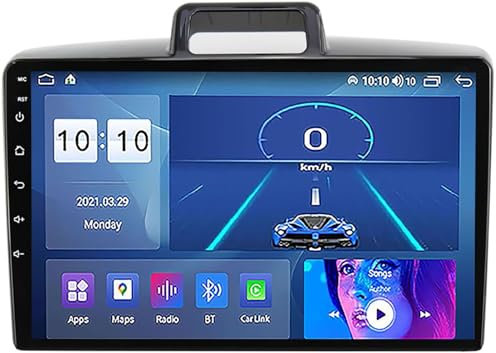 Genérico Radio para Coche con Pantalla táctil Android 10 para C-Orolla Axio 2015-2017 Navegación GPS por satélite Reproductor Multimedia DVD con Pantalla táctil de 9 Pulgadas Receptor FM BT con WiFi