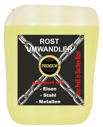 5 L Rostumwandler ROSTLÖSER Entroster Rostentferner Rostschutz