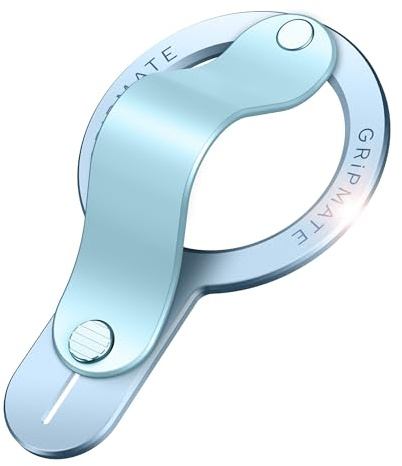 GripMate for MagSafe Phone Grip for iPhone, Blue | Magnetic Phone Ring Holder Detachable for iPhone 17 - Comfortable Finger Phone Loop Grip for Apple 16/15/14/13/12