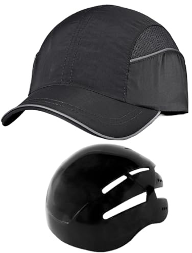 Basebollkeps - Justerbar sporthjälm | Andningsbara Fitness-Huvudlock, Avtagbart Skål för Gym, Kvinnliga Män Utomhusträning, Resesolskydd, Tennisgolf, Skateboarding, Strandaktivitet