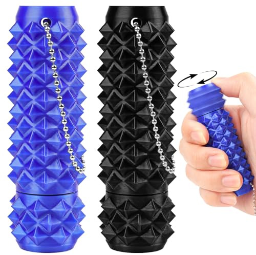 Little Ouchies Spiky Pain Fidget Toys 2er-Set für Erwachsene, Rotierender Sensorik Stim , ADHS Spielzeug zum Stressabbau & Fokus, Diskretes Anti-Angst Gadget