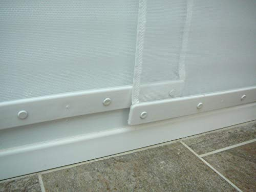 Flyscreen Queen White Door 100cm x 230cm (39 x 90.5 inches)