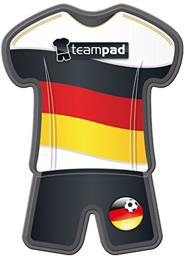 Teampad Autohalterung für Handy Navi Fahne Fussball EM & WM Länderflagge Fanartikel Land Flagge Fan Trikot WM & EM Fanartikel Deutschland