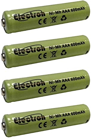 4 piles rechargeables Ni-Mh mini stylet AAA 1,2 V 600 mAh micro téléphones sans fil gigaset lumière flash mignon jouets télécommande