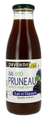 Succo di prugna biologico puro ed equo