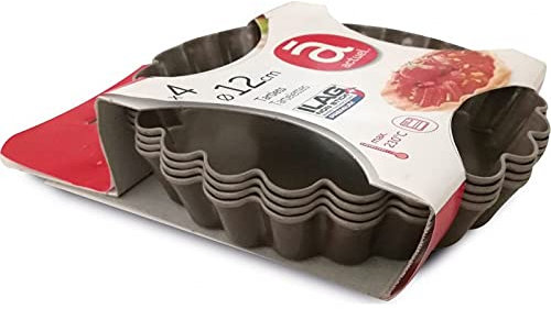 Actuel Lot de 4 tartelettes 12cm