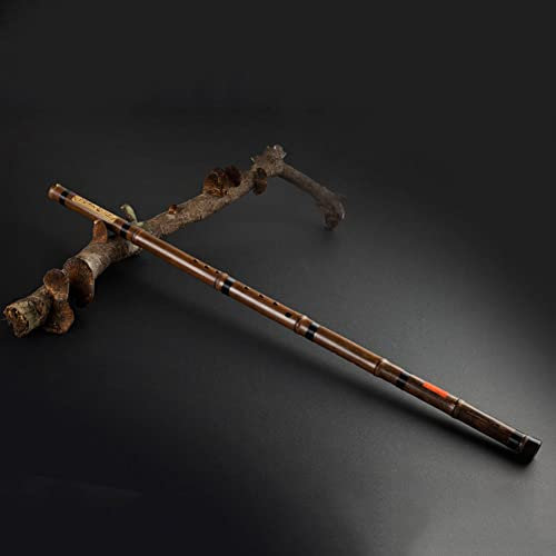 FFYUEEE Lila Bambus Shakuhachi, 8 Löcher, Lange/Kurze Antike Kurze Flöte, Professioneller Sound, Geeignet Für Anfänger Und Professionelle Künstler,G,Short