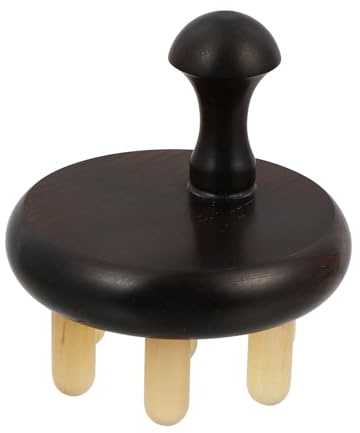 TOVINANNA Massagekamm Mit Gua-sha-bürste Für Kopfhautmassage Rückenschabbürste Als Massagewerkzeug Aus Hochwertigem Material Für Körpermassage