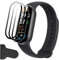 Rojeuinn Pack de 3 Protectores de Pantalla para Xiaomi Smart Band 9, Cristal Vidrio Templado con Herramienta de Fácil Instalación, Sin Burbujas, Anti-Arañazos, Ultra Durader, protector de pantalla HD