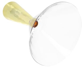 PAMINGONO Copa de Bebida Dorada de Vidrio Elegante para Bar y Ambientación de Fiestas