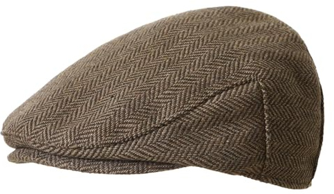 Maeau Schirmmütze für Baby und Kinder Schiebermütze Flach Neugeborene Barett Tweed Mütze Irish Zeitungsjunge Kappe Newsboy Kleinkinder Gatsby Cap Flatcap Baskenmütze 1-12 Jahre