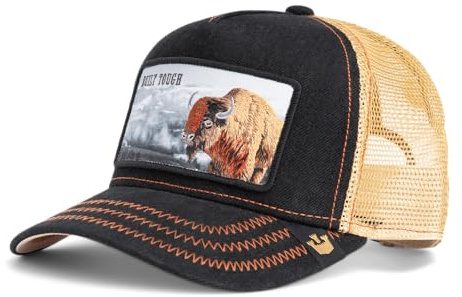 Goorin Bros. Built Tough Trucker Cap Basecap Baseballcap Truckercap Meshcap Damen/Herren - Snapback, mit Schirm, Schirm Frühling-Sommer Herbst-Winter