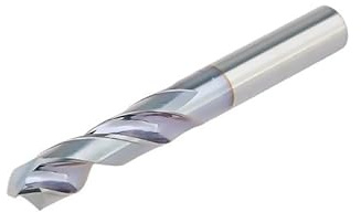 1 pièces forets en carbure foret en métal dur foret hélicoïdal en acier au tungstène for acier inoxydable alliage de titane CNC outils de forage de tour(FS-SUSB,9.0mm)
