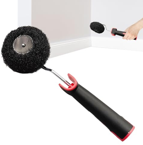 Rodillo De Pintura,Accesorio De Extension Para Pintar Esquinas Y Rodillo Para Zocalos | Para Pintar Paredes Techo Exterior Interior Casa,Para Techo Pared Casa Interior Cocina Baño Muebles Y Hogar