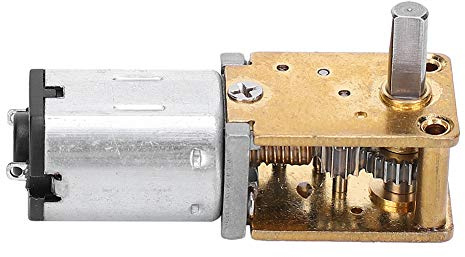 LUCKDANO Mini-Getriebemotor, Bürsten-Gleichstrommotor 1218GEN20, Schneckengetriebe für Roboter und Kameras – Hohes Drehmoment, Langlebiges Design, 3 V, 30 U/min (DC3V 30RPM)