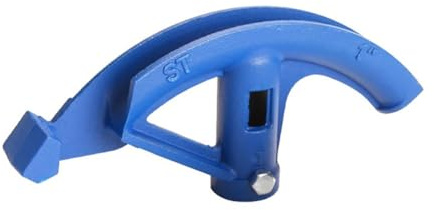 MeevrgR Piegatubi manuale per tubi in rame e alluminio, strumento di piegatura per tubi in acciaio al carbonio con impugnatura ergonomica, compatibile con tubi da 15 mm, 20 mm, 25 mm, blu