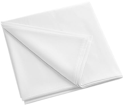 Bügelvlies Weiß 50g/m² aufbügelbare Vlieseinlage Einseitig Aufbügelbares Vlies Einlagestoff in mittlerer Stärke für Hemden, Kleider, Taschen, Kragen (200 x 75 cm)