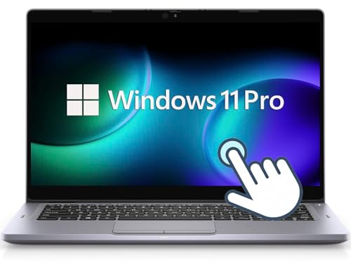 Dell Latitude 5310 Touchscreen Laptop professionale, 13.3 FHD (1920 x 1080), Intel Core i5-10310U, 8 GB di RAM, SSD 256 GB, tastiera QWERTY americana, Windows 11 Pro (ricondizionata)