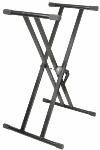 Keyboard Ständer Metall schwarz höhenverstellbar neo