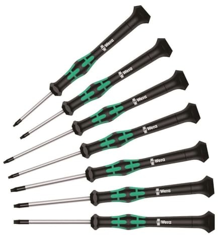 Wera 2067/7 Kraftform Micro Torx HF Präzisions-Schraubendreher-Set