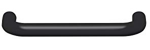 HEWI 4014884037447 Griff ø 10 mm 548 LA 96 mm, Breite 106 mm, Polyamid tiefschwarz