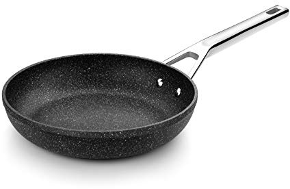 Monix Mineral | Sartén 18 cm de aluminio forjado con antiadherente | Apto para todo tipo de cocinas, incluida inducción