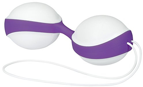 AMOR Vaginalkugeln zum Training der Beckenbodenmuskulatur | Stärkung der Beckenbodenmuskulatur | Medizinische Vaginalkugeln | Weiß-Lila | Medizinprodukt