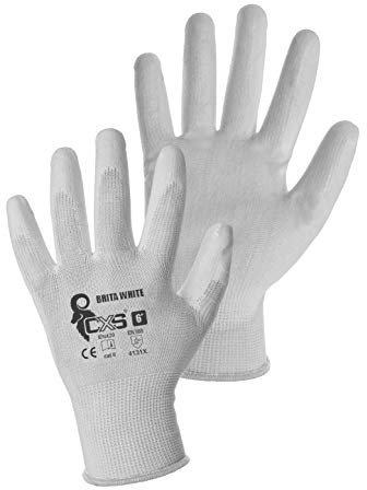 CXS Brita Guanti da lavoro – Antiscivolo Guanti di Montaggio senza cuciture – Massimo comfort, lavori di riparazione, Lavori Precisione, automobilistica, industria