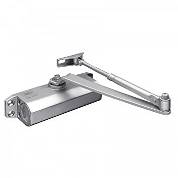 UNION UNNJCE3F CE3F Fixed Size 3 Rack & Pinion Door Closer Silver