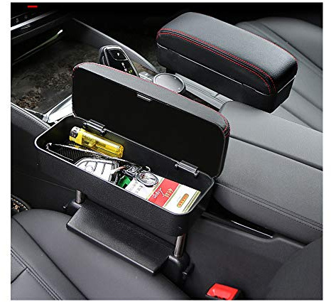 Auto Armlehne Mittelkonsole Aufbewahrungsbox für T-ROC, Mittelarmlehne Organizer