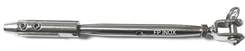 Ridoir Pour Câble de Ø5mm Avec Sertisage Manuel inox A4-316 Garde Corps Tendeur