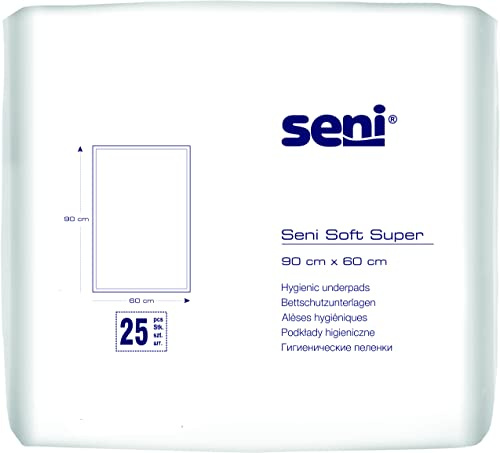 Seni Soft Super Bettschutzunterlagen 90x60 cm