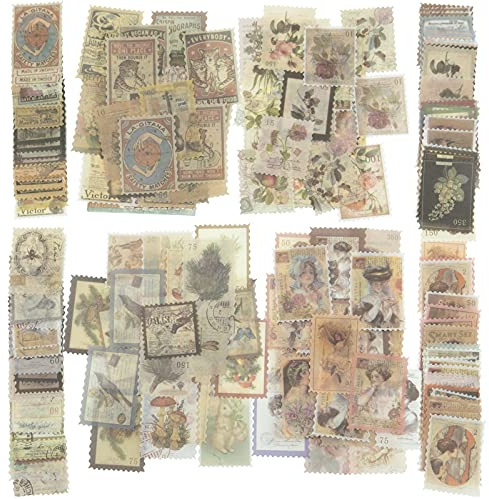 240 Pièces Scrapbooking Vintage Papier Stickers Océan Washi pour Journal Aesthetic Album Photo